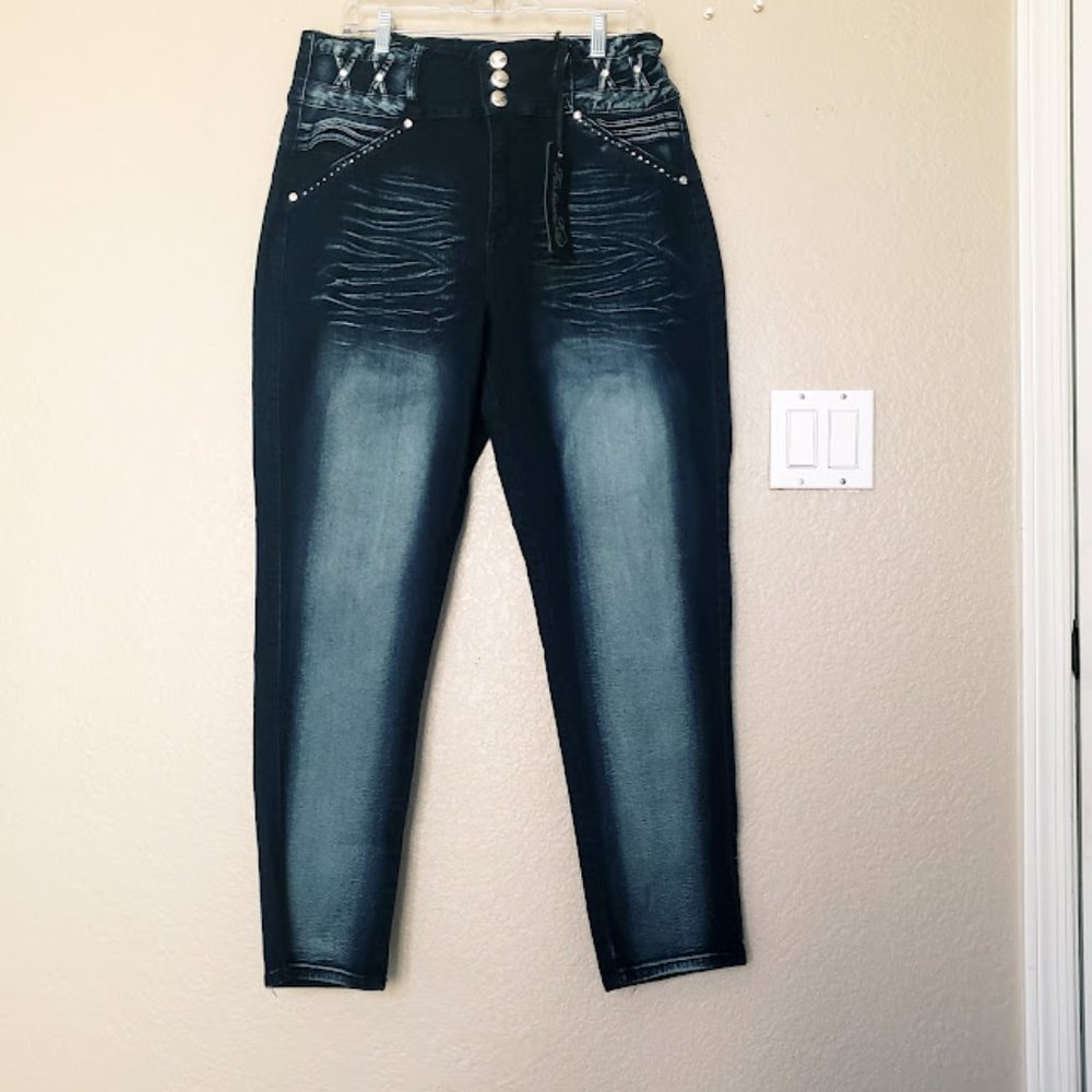 Fashion 2 Love High Waist Women’s Skinny Jeans